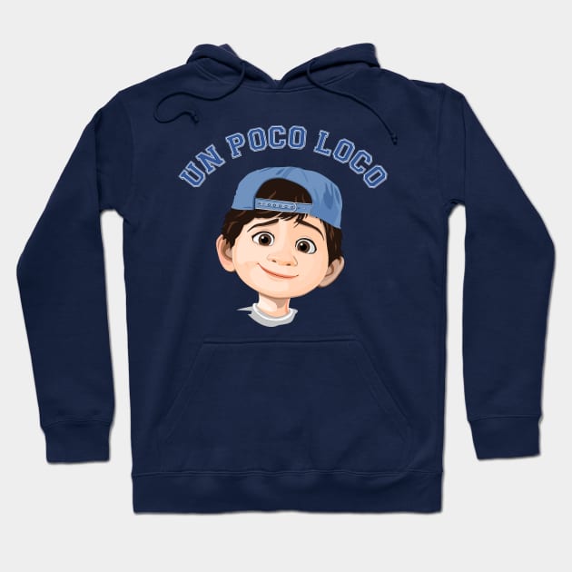 Miguel Un Poco Loco Hoodie by Zapt Art